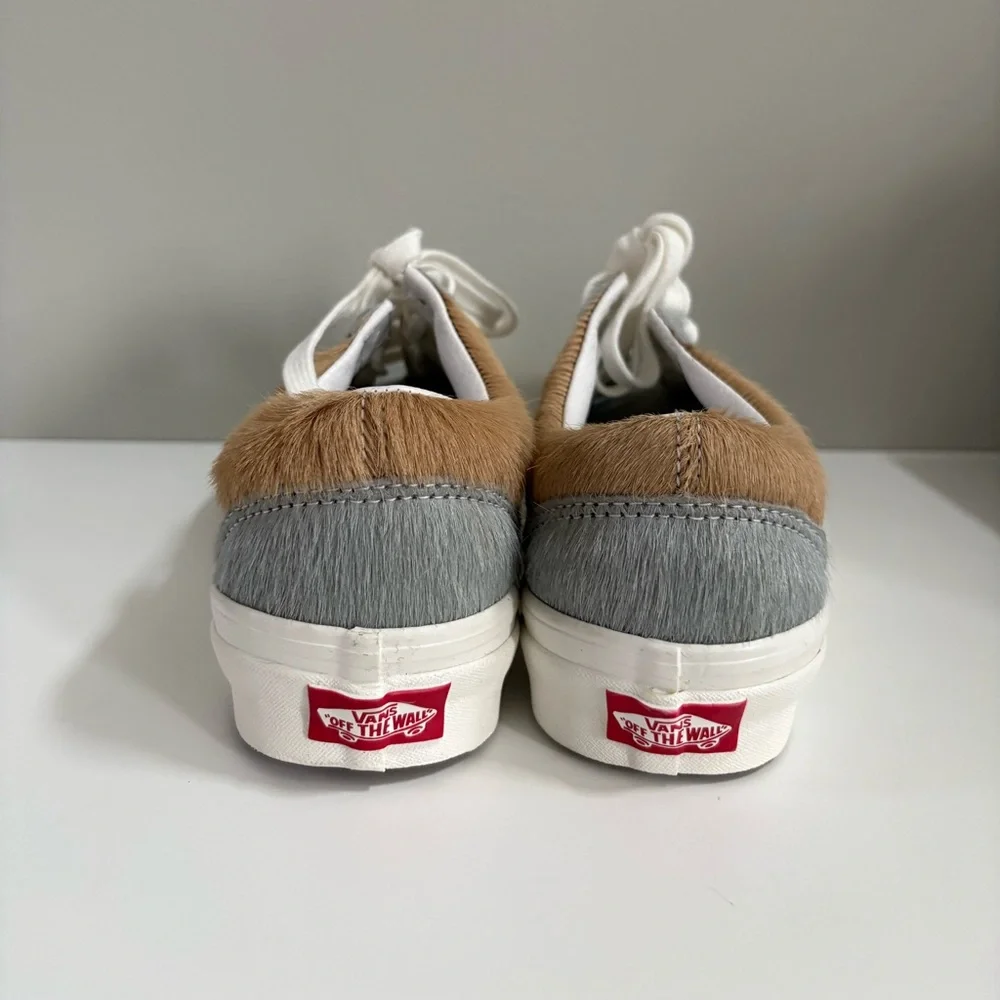 Vans Old Skool 36 DX 'Anaheim Factory Grey Pony Hair Sneakers - Picture 4 of 6